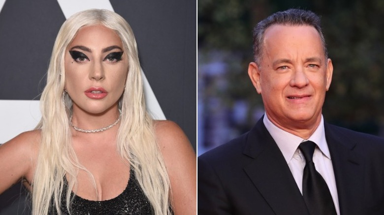 Lady Gaga et Tom Hanks côte à côte