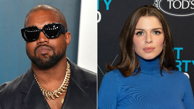 Kanye West et Julia Fox posent