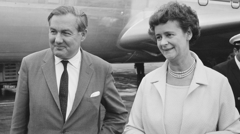 James Callaghan avec sa femme Audrey