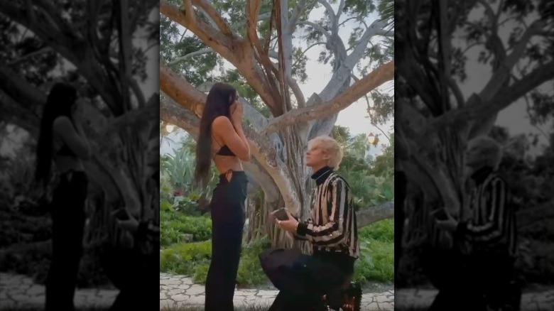 La proposition de MGK et Megan Fox choquée