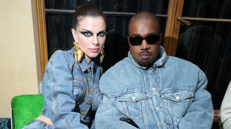 Julia Fox et Kanye West