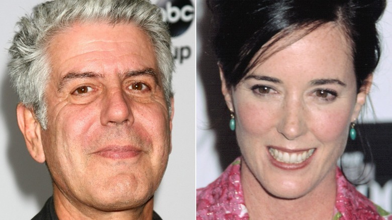 Anthony Bourdain, Kate Spade souriant