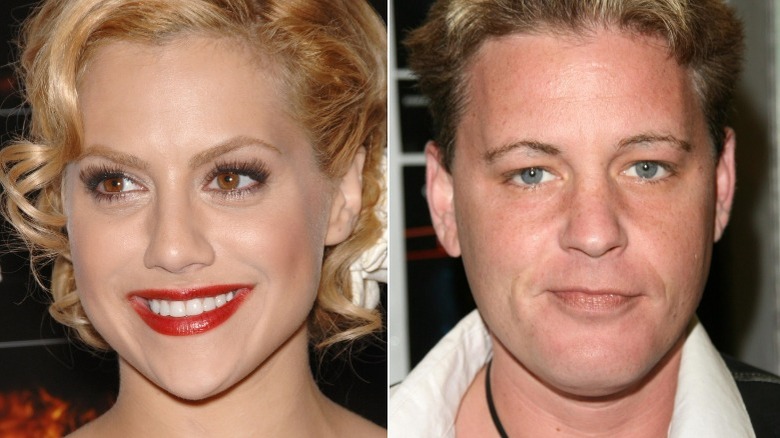 Brittany Murphy, Corey Haim souriant