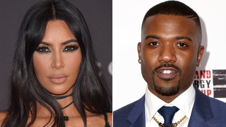 Kim Kardashian et Ray J côte à côte