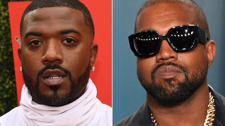 Ray J et Kanye West