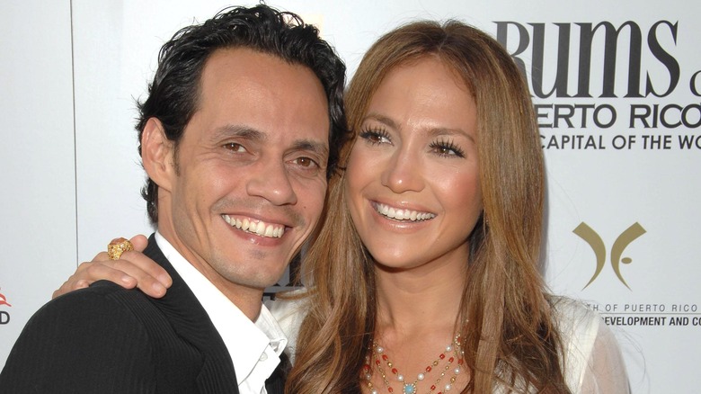 Jennifer Lopez et Marc Anthony sur le tapis rouge 