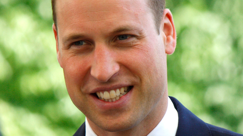 Prince William souriant