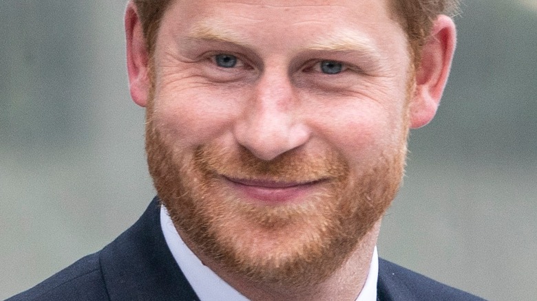 Prince Harry souriant