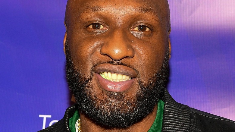 Lamar Odom souriant