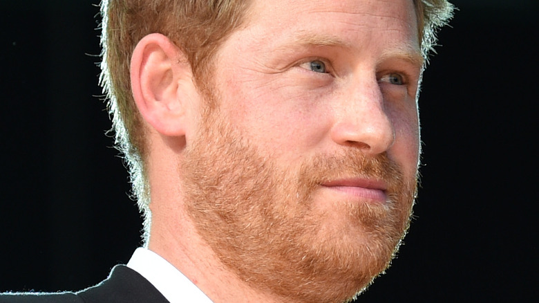 Gros plan sur le prince Harry