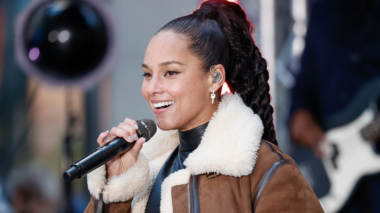 Alicia Keys qui chante