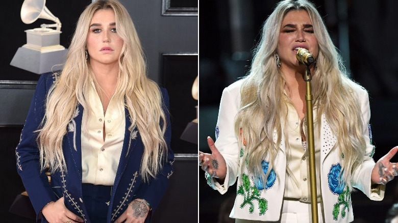 Les costumes des Grammy Awards 2018 de Kesha