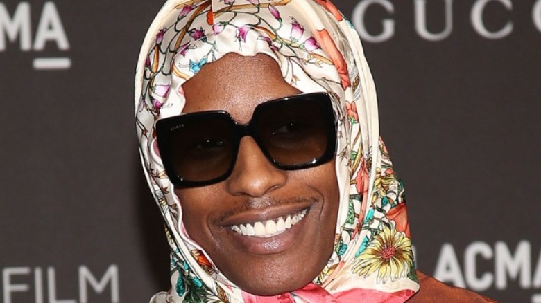 A$AP Rocky souriant