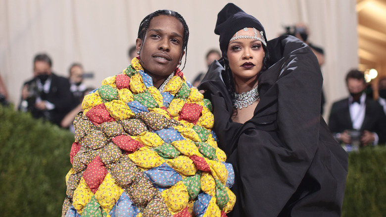 Rihanna et A$AP Rocky au gala du Met 2021