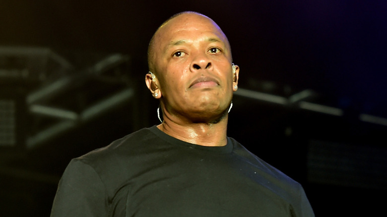 Dr Dre sur scène en 2016