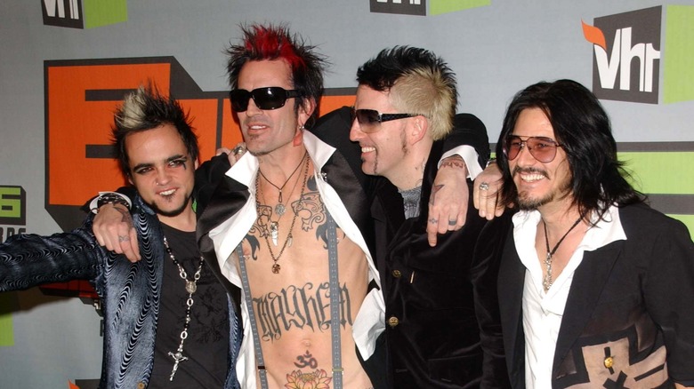 Lukas Rossi, Tommy Lee, Jason Newstead et Gilby Clarke de Rock Star Supernova