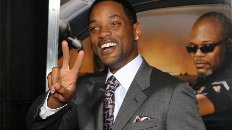 Will Smith en riant en 2008