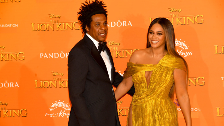 Beyoncé et Jay-Z posent ensemble