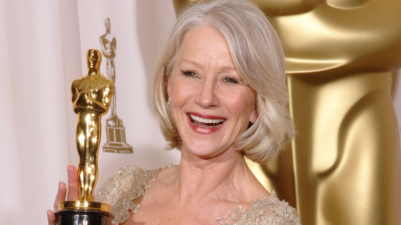 Helen Mirren avec son Oscar en février 2007.