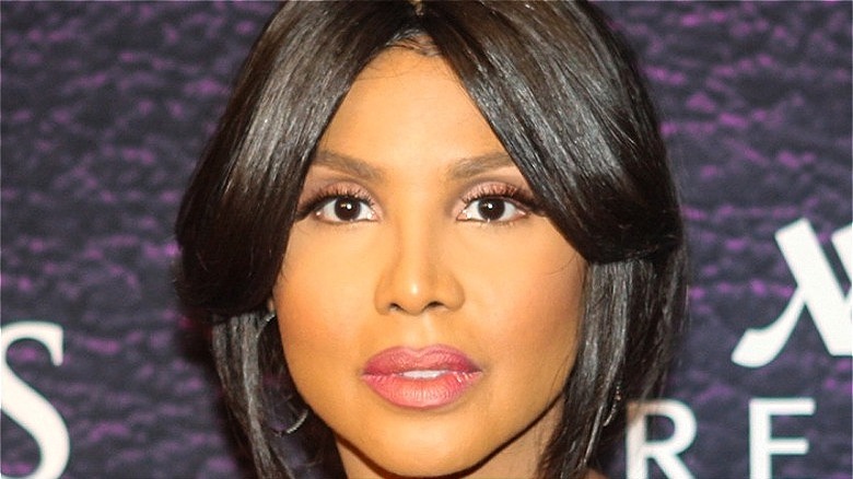 Toni Braxton sur le tapis rouge des BET Awards