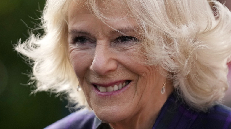 Camilla Parker Bowles souriante