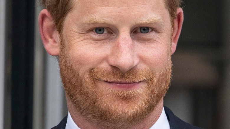 Prince Harry souriant