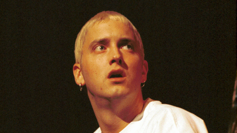 Eminem en concert en 1999