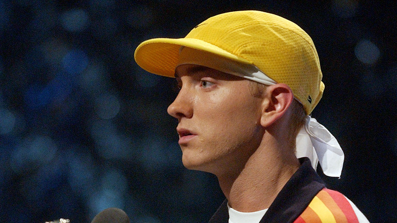 Eminem aux VMA 2002 