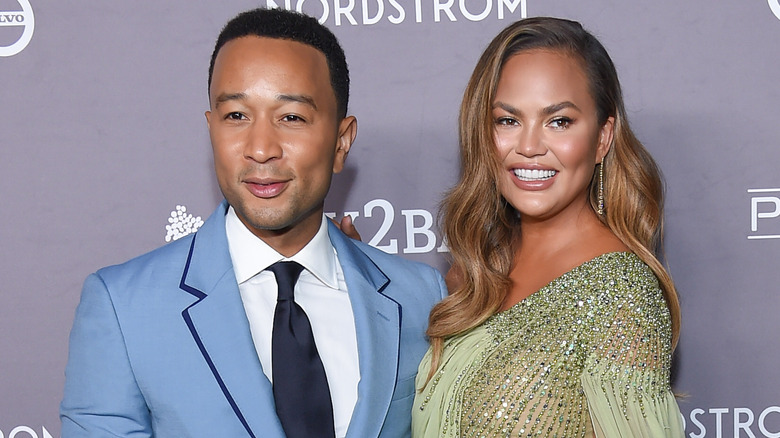 John Legend et Chrissy Teigen ensemble