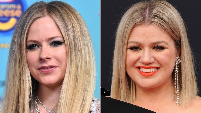 Avril Lavigne et Kelly Clarkson