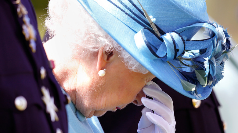 La reine Elizabeth II lors d'un événement 