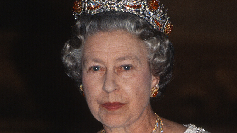 La reine Elizabeth II lors d'un événement 