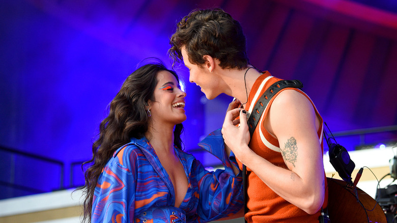 Camila Cabello et Shawn Mendes se sourient