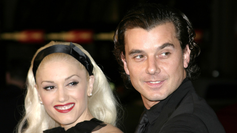 Gwen Stefani et Gavin Rossdale souriants