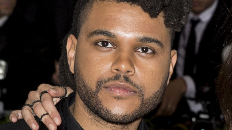 The Weeknd sur le tapis rouge