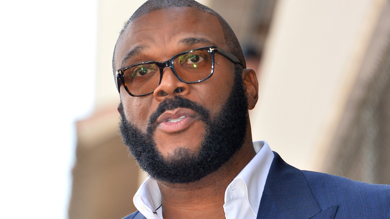 Tyler Perry parlant 