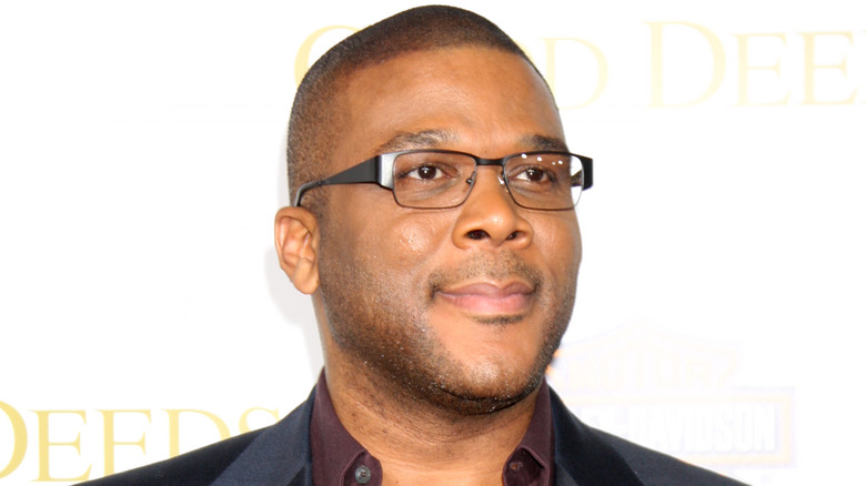 Tyler Perry souriant 