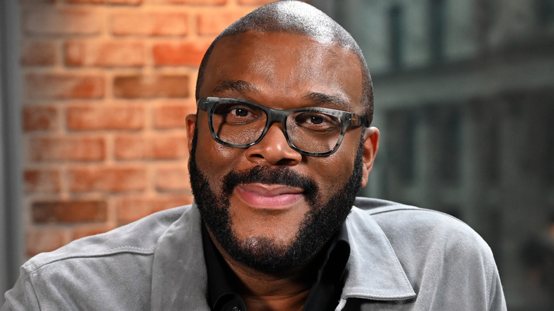 Tyler Perry souriant 