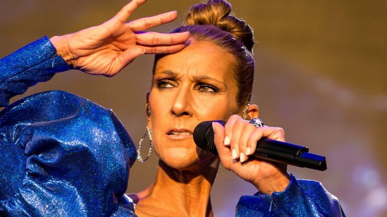 Céline Dion regarde avec envie ses fans