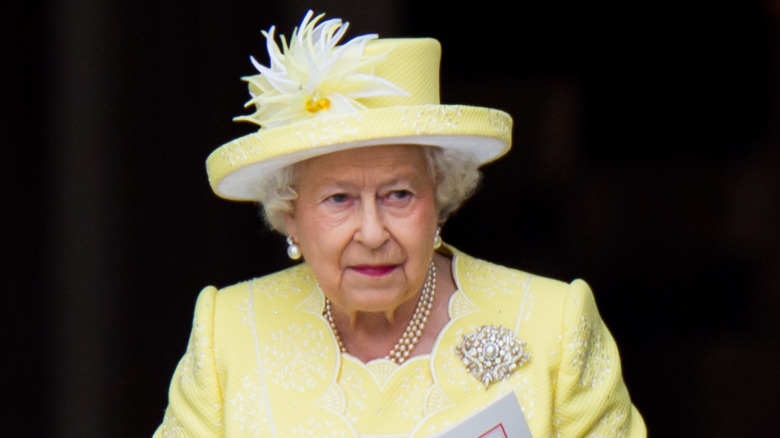 La reine Elizabeth II lors d'un événement 