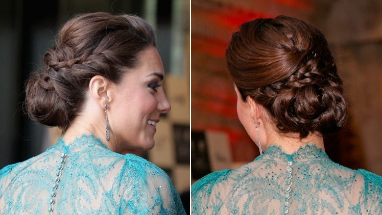 Kate Middleton avec un chignon