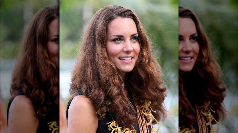 Kate Middleton avec des boucles décontractées