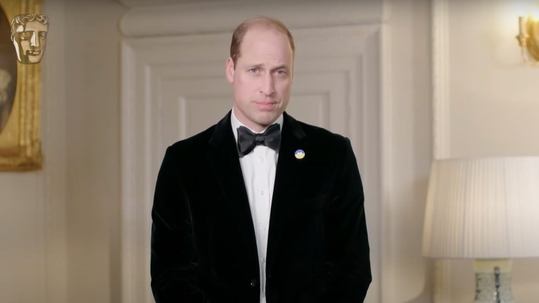 Le prince William en smoking