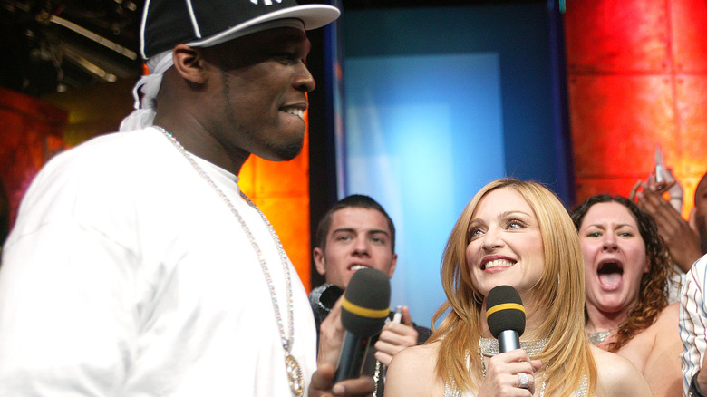 50 Cent et Madonna sur "TRL"