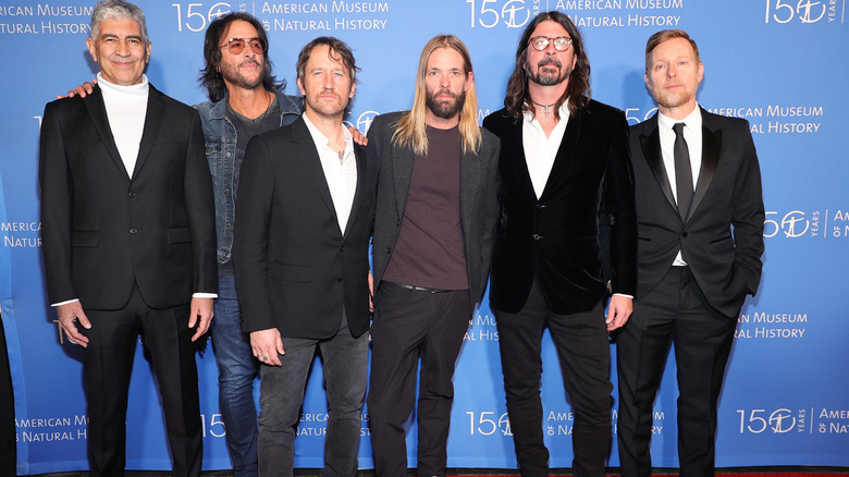 Les Foo Fighters posent ensemble