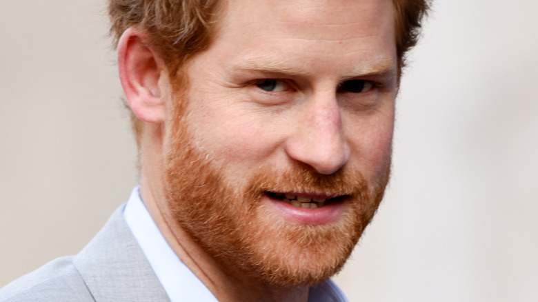 Prince Harry souriant