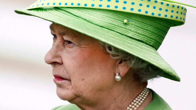 La reine Elizabeth II lors d'un événement 