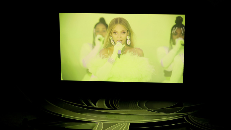 Beyoncé en spectacle aux Oscars 2022