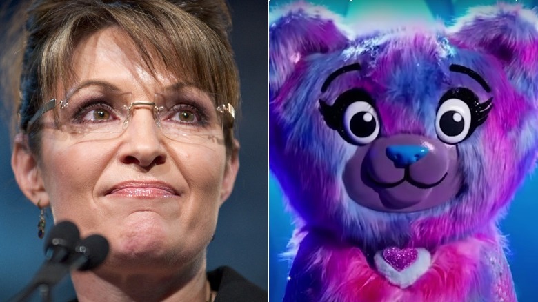 Image partagée de Sarah Palin et Masked Singer's Bear