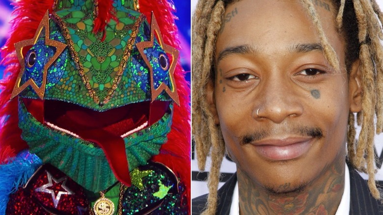 Le caméléon de Masked Singer et Wiz Khalifa ont partagé l'image